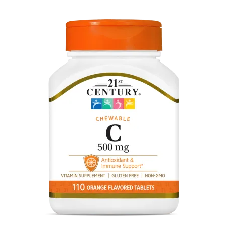 21st Century Vitamin C 500mg - Chewable - Витамин C
