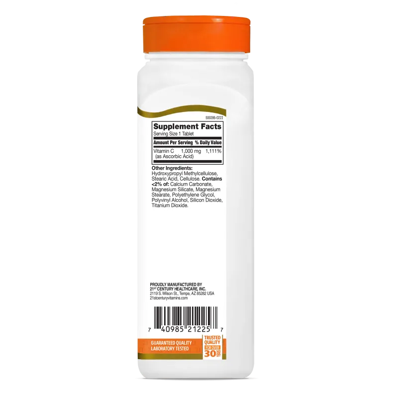 21st Century Vitamin C 1000mg Prolonged Release - Витамин C