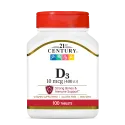 21st Century Vitamin D3 10mcg (400IU) - Tabs - Витамин D