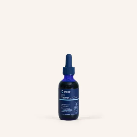 Trace Minerals Zinc + Vitamin C - Цинк + Витамин C