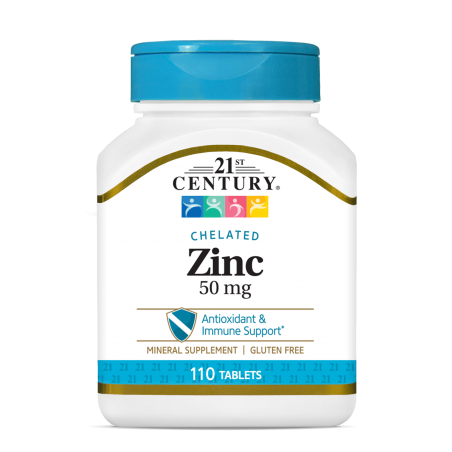 21st Century Zinc 50mg - Цинк