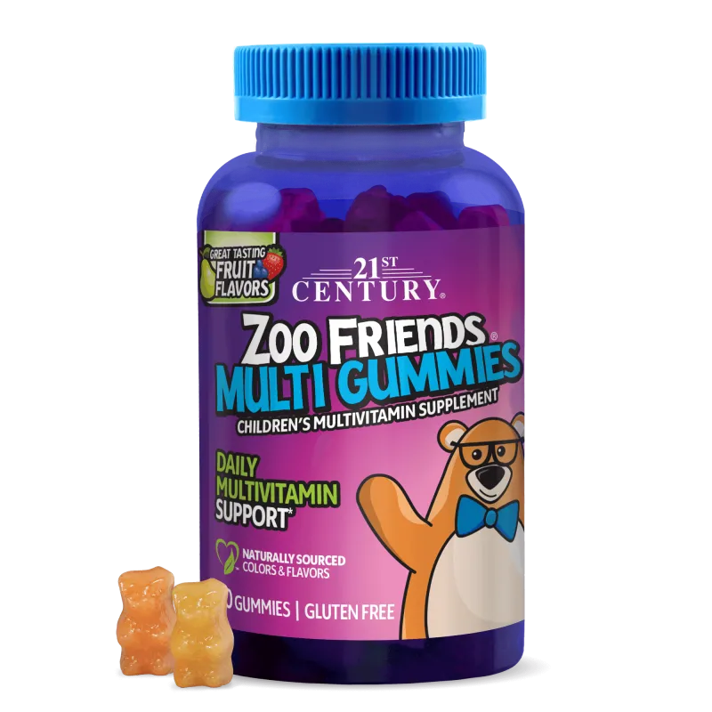 21st Century Zoo Friends Multi Gummies - Мултивитамини за Деца