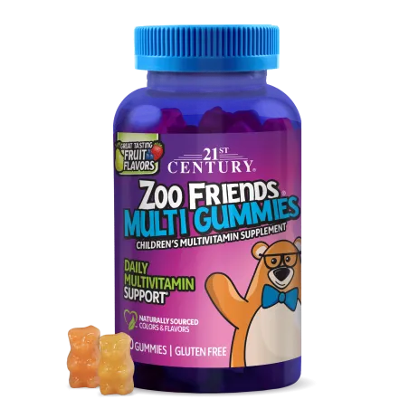 21st Century Zoo Friends Multi Gummies - Мултивитамини за Деца