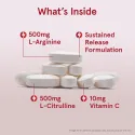 Jarrow Formulas Arginine-Citrulline Sustain™ - Аргинин + Цитрулин