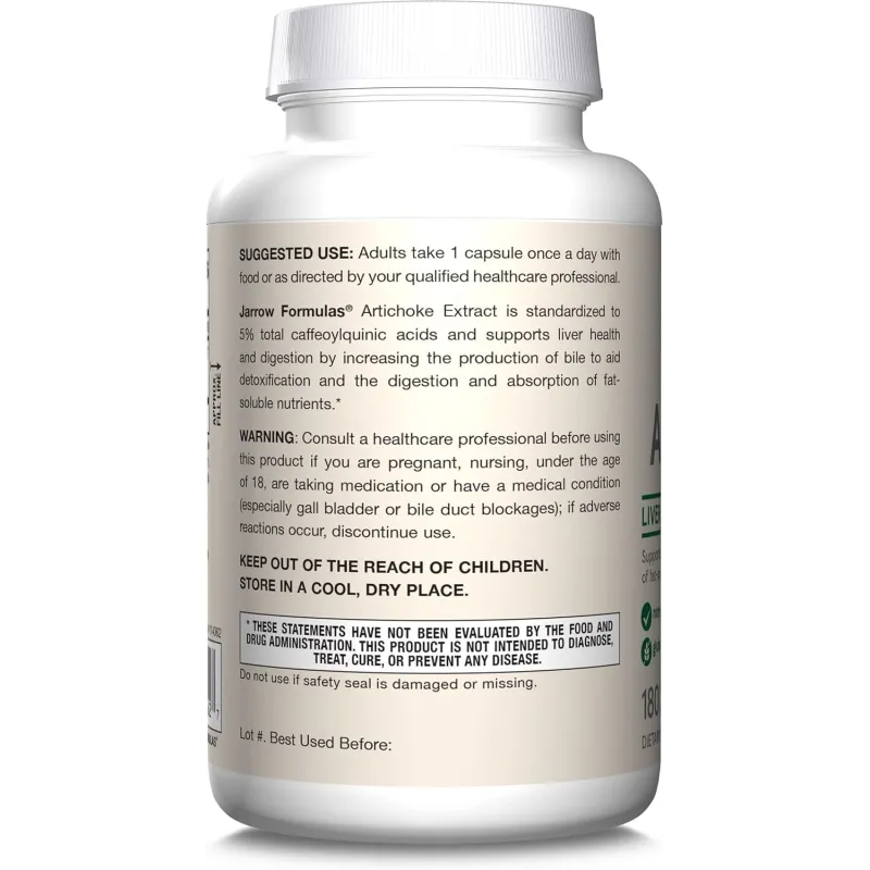 Jarrow Formulas Artichoke 500mg - Екстракт от Артишок