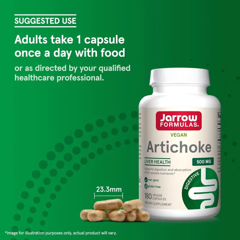 Jarrow Formulas Artichoke 500mg - Екстракт от Артишок