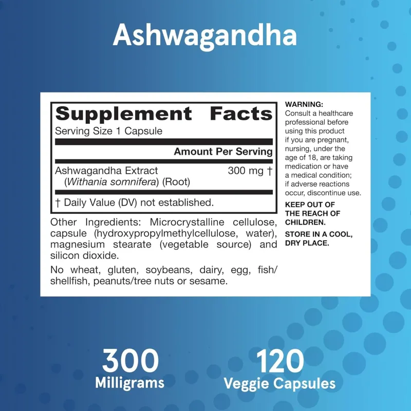Jarrow Formulas Ashwagandha 300mg - Ашваганда