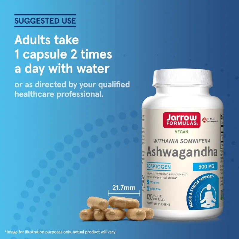 Jarrow Formulas Ashwagandha 300mg - Ашваганда