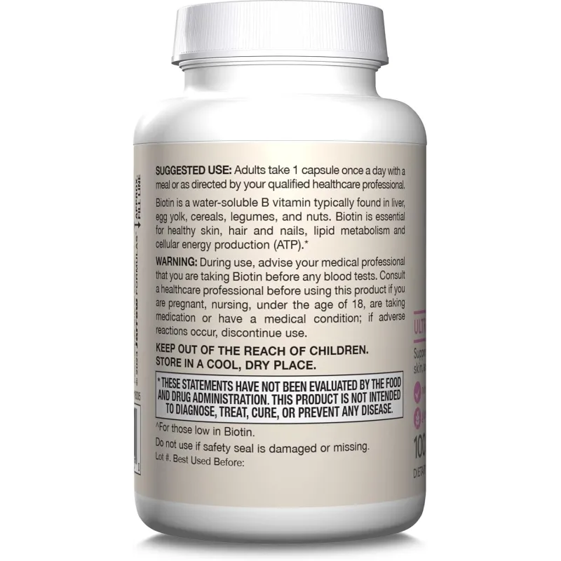 Jarrow Formulas Biotin 5000mcg - Биотин