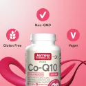 Jarrow Formulas Co-Q10 200mg - Coenzyme Q10 Ubiquinone - Коензим Q10