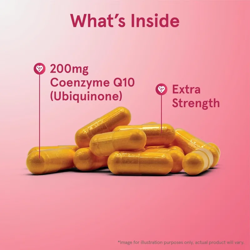 Jarrow Formulas Co-Q10 200mg - Coenzyme Q10 Ubiquinone - Коензим Q10