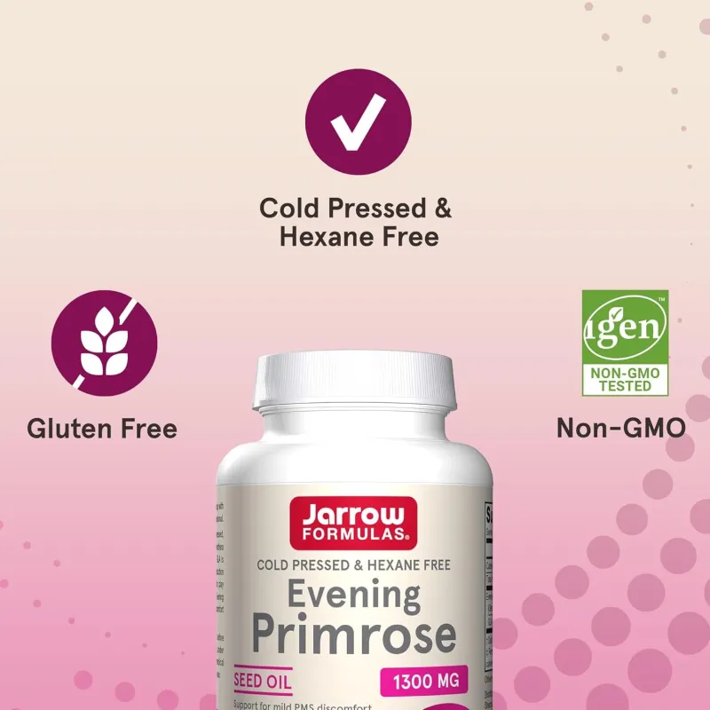 Jarrow Formulas Evening Primrose 1300mg - Вечерна Иглика