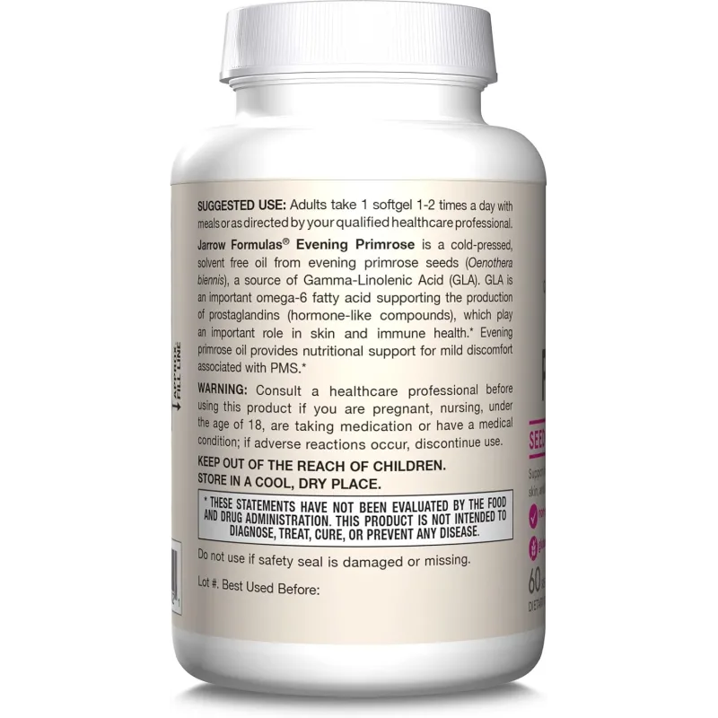 Jarrow Formulas Evening Primrose 1300mg - Вечерна Иглика