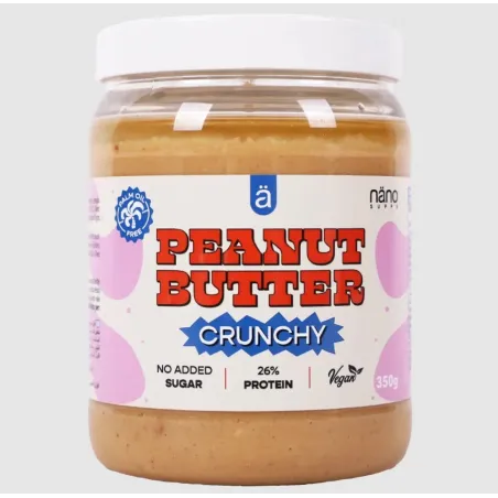 Nanosupps Peanut Butter Crunchy - Фъстъчено Масло