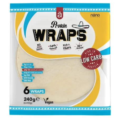 Nanosupps Protein Wraps - Протеинова Тортила Рап