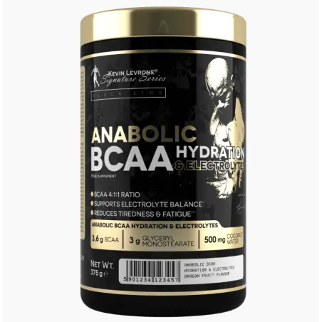 Kevin Levrone Anabolic BCAA Hydration & Electrolytes with Glutamine & Glycerol Pump - Аминокиселини
