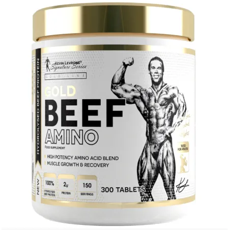 Kevin Levrone GOLD Beef Amino High Potency Amino Acid Blend - Аминокиселини