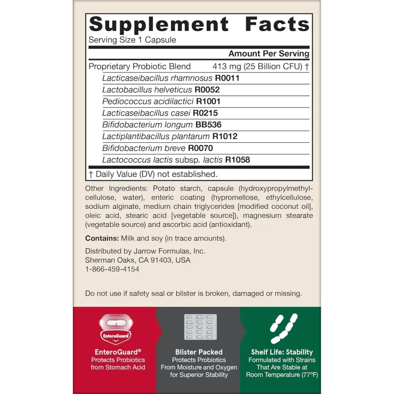 Jarrow Formulas Jarro-Dophilus EPS 25B - Пробиотик