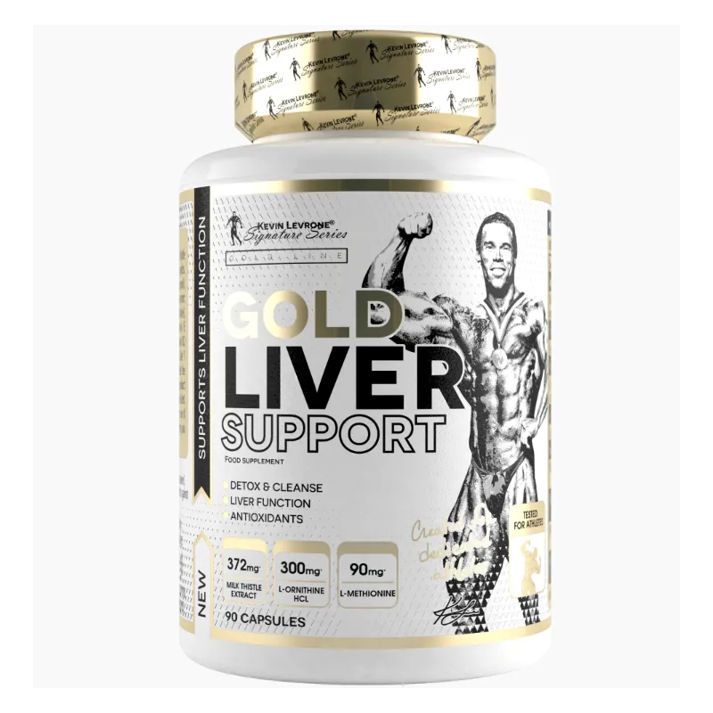 Kevin Levrone Gold Liver Support, Detox & Cleanse - Формула за Пречистване на Черния Дроб