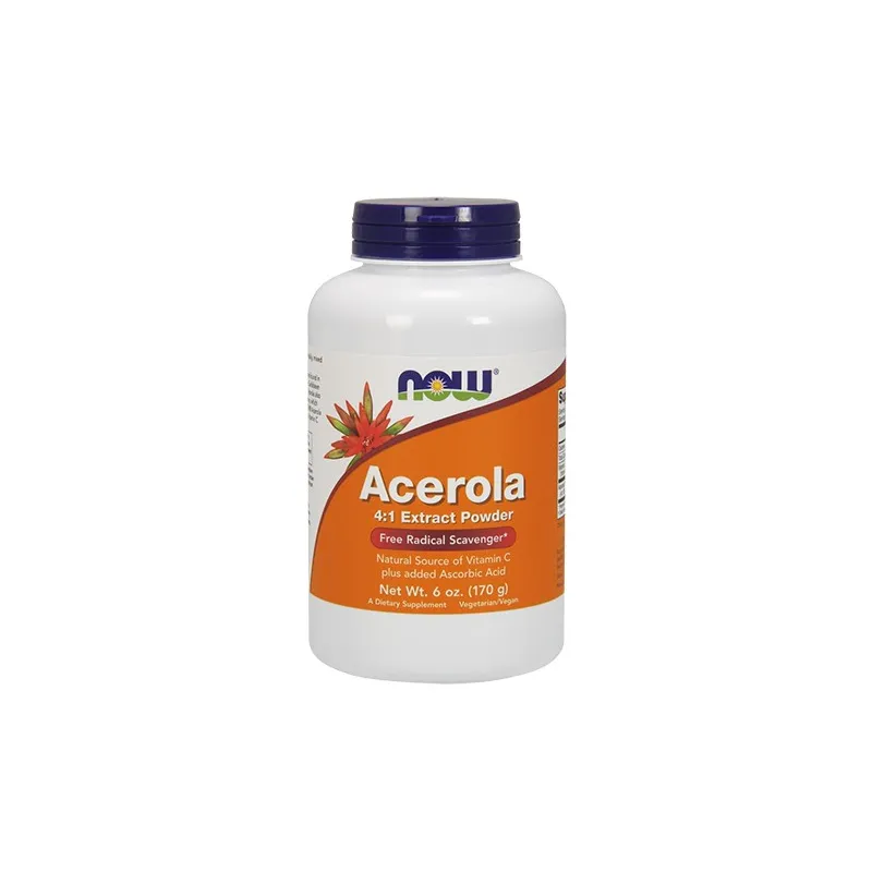 NOW Acerola 4:1 Extract Powder - Ацерола