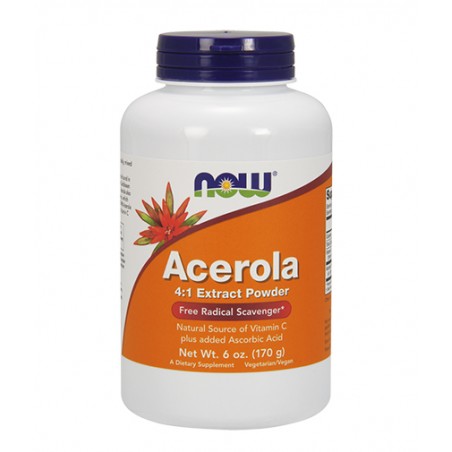 NOW Acerola 4:1 Extract Powder - Ацерола