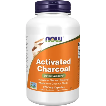 NOW Activated Charcoal - Активен Въглен