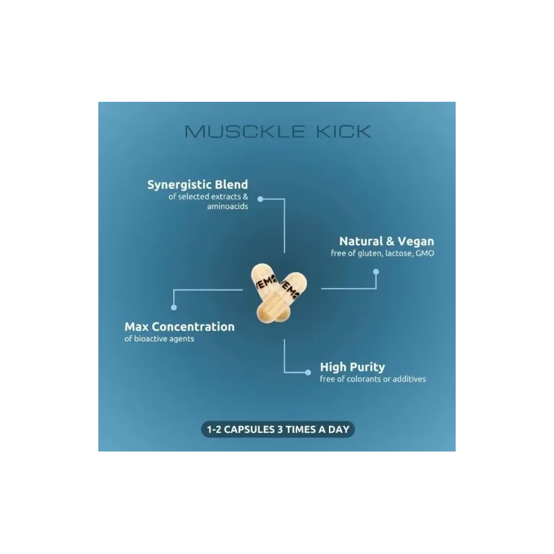 VEMOHERB Muscle Kick - Тестостеронов Бустер