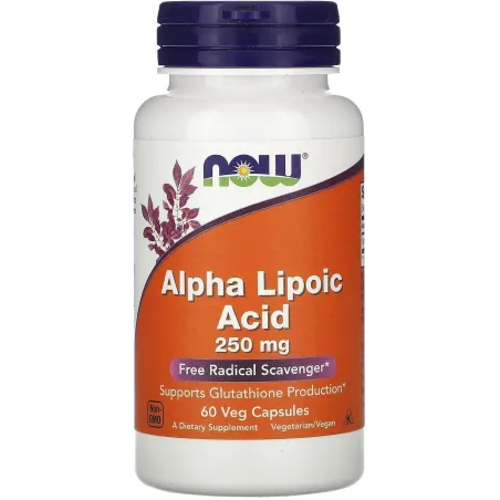 NOW Alpha Lipoic Acid 250mg - Антиоксидант