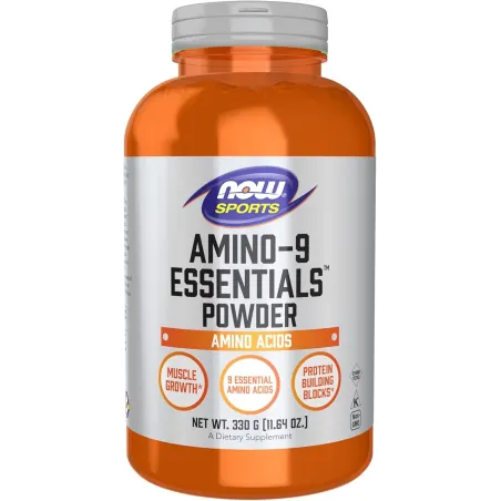 NOW Amino-9 Essentials Powder - Аминокиселини
