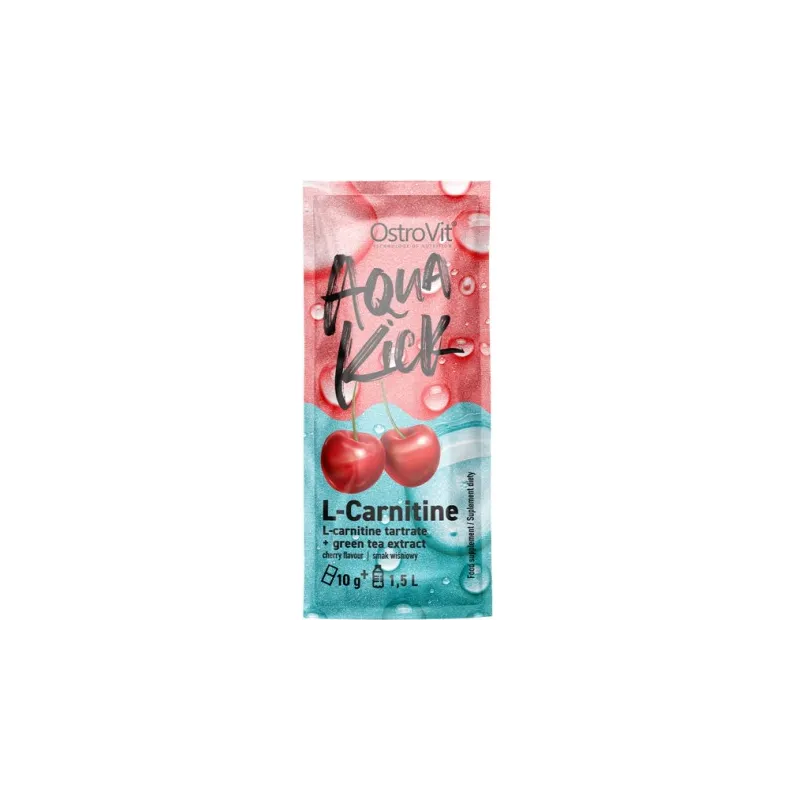 OstroVit Aqua Kick Advanced Hydration with L-Carnitine & Green Tea - Л-Карнитин