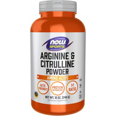 NOW Arginine & Citrulline Powder - Аргинин И Цитрулин