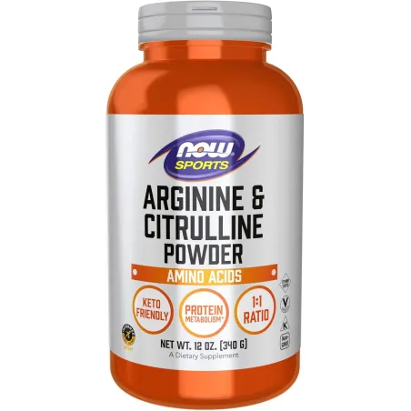 NOW Arginine & Citrulline Powder - Аргинин И Цитрулин