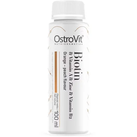 OstroVit Biotin & Vitamin A & Zinc & Vitamin B2 Shot - Биотин Шот