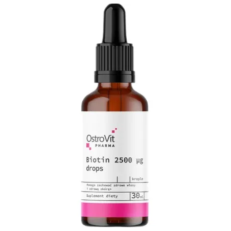 OstroVit Biotin 2500 mcg Drops - Биотин на Капки