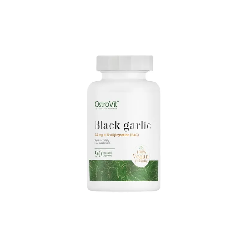 OstroVit Black Garlic 400mg Vege - Черен Чесън