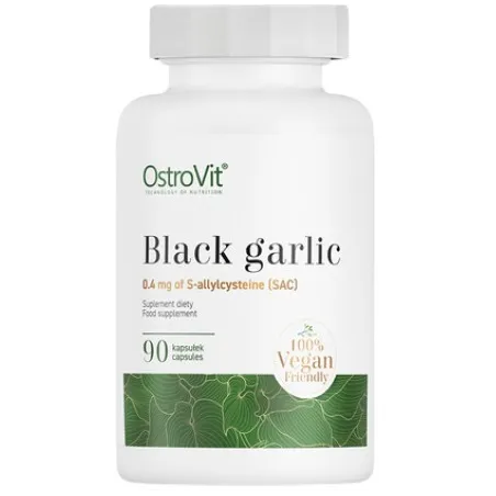 OstroVit Black Garlic 400mg Vege - Черен Чесън