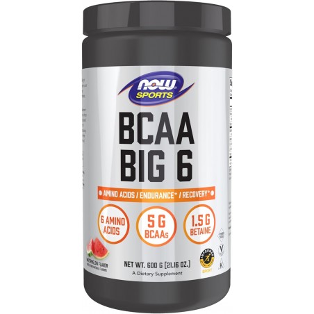 NOW BCAA Big 6 Powder - Аминокиселини