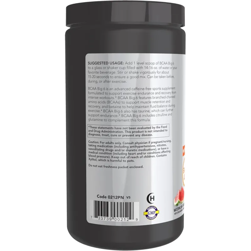 NOW BCAA Big 6 Powder - Аминокиселини