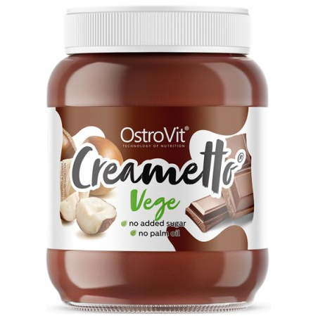 OstroVit Creametto Vege Protein Spread Chocolate Hazelnut - Веган протеинов крем