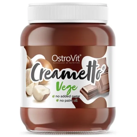 OstroVit Creametto Vege Protein Spread Chocolate Hazelnut - Веган протеинов крем