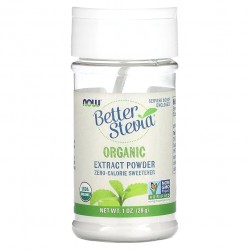 NOW Better Stevia Extract Powder - Стевия 18228