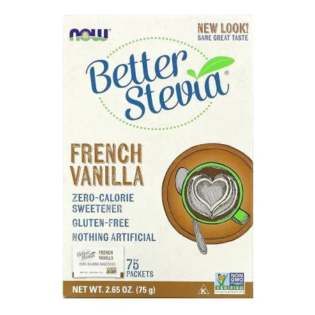 NOW Better Stevia Packets - Стевия