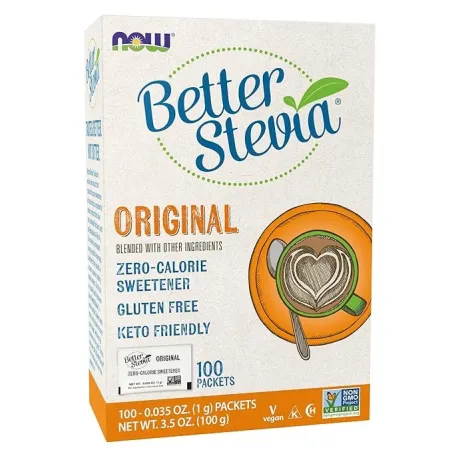 NOW Better Stevia Packets Original - Стевия