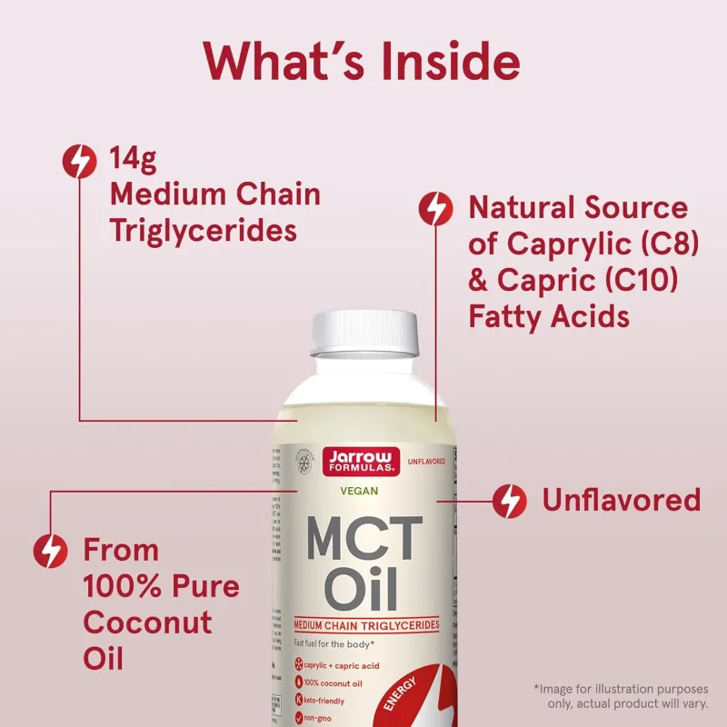 Jarrow Formulas MCT Oil - Средноверижни Триглицериди