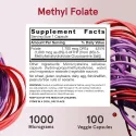 Jarrow Formulas Methyl Folate 1000mcg - Фолат