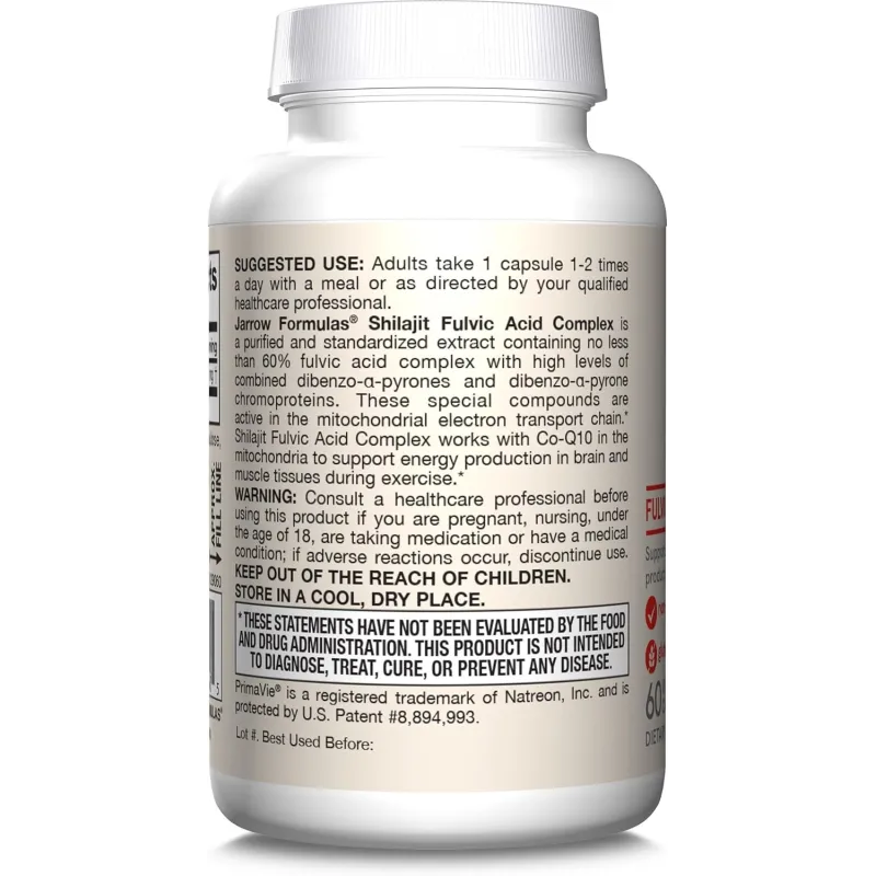 Jarrow Formulas Shilajit Fulvic Acid Complex - Шилажит