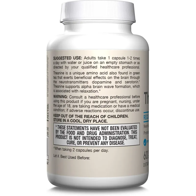 Jarrow Formulas Theanine 100mg - Теанин