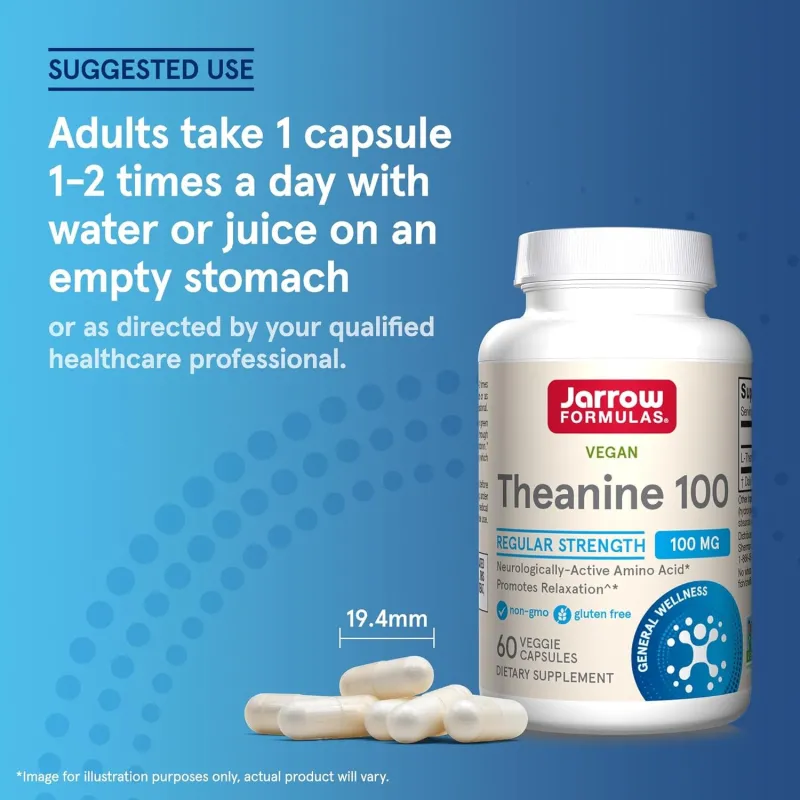 Jarrow Formulas Theanine 100mg - Теанин