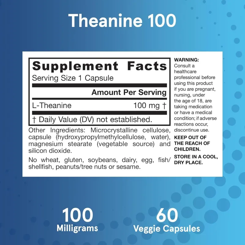 Jarrow Formulas Theanine 100mg - Теанин