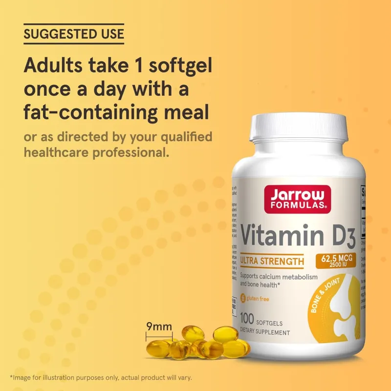 Jarrow Formulas Vitamin D3 2500 - Витамин D